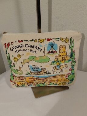 Grand Canyon National Park Canvas Zip Pouch